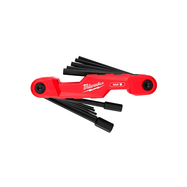 Juego 11 llaves hexagonales plegables – SAE MILWAUKEE 48-22-2180