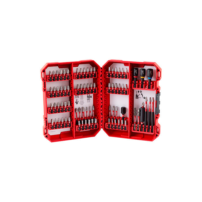 Juego de 80 puntas Shockwave impact duty Milwaukee 48-32-4094