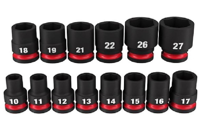 Juego 14 dados impacto Shockwave 1/2″ Milwaukee 49-66-7013
