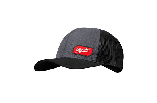 Gorra gris Trucker Snapback Gridiron Milwaukee 505G