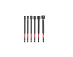 Juego de 6 destornilladores magnéticos para tuercas Shockwave de 6″ Milwaukee 49-66-4567