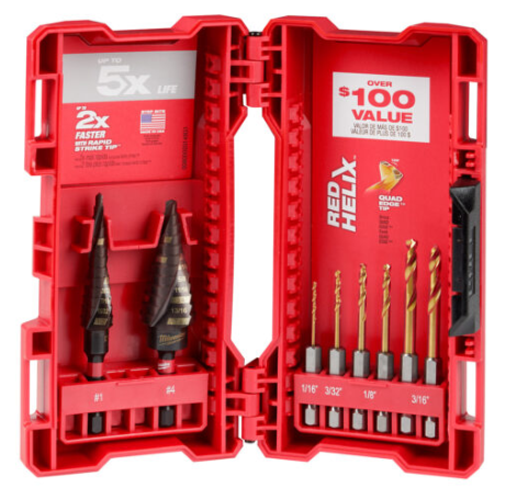 Juego de Brocas y Brocas conicas HOCKWAVE 48-89-9252