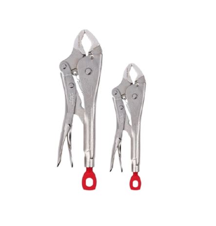 Par de caimanes de bloqueo en curva 7″ y 10″ Milwaukee 48-22-3702