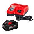 Kit cargador rápido batería 8.0Ah M12 – M18 Milwaukee 48-4059