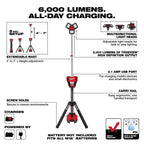 Torre luz LED M18 Rocket 6000 lùmenes Milwaukee 2136-20