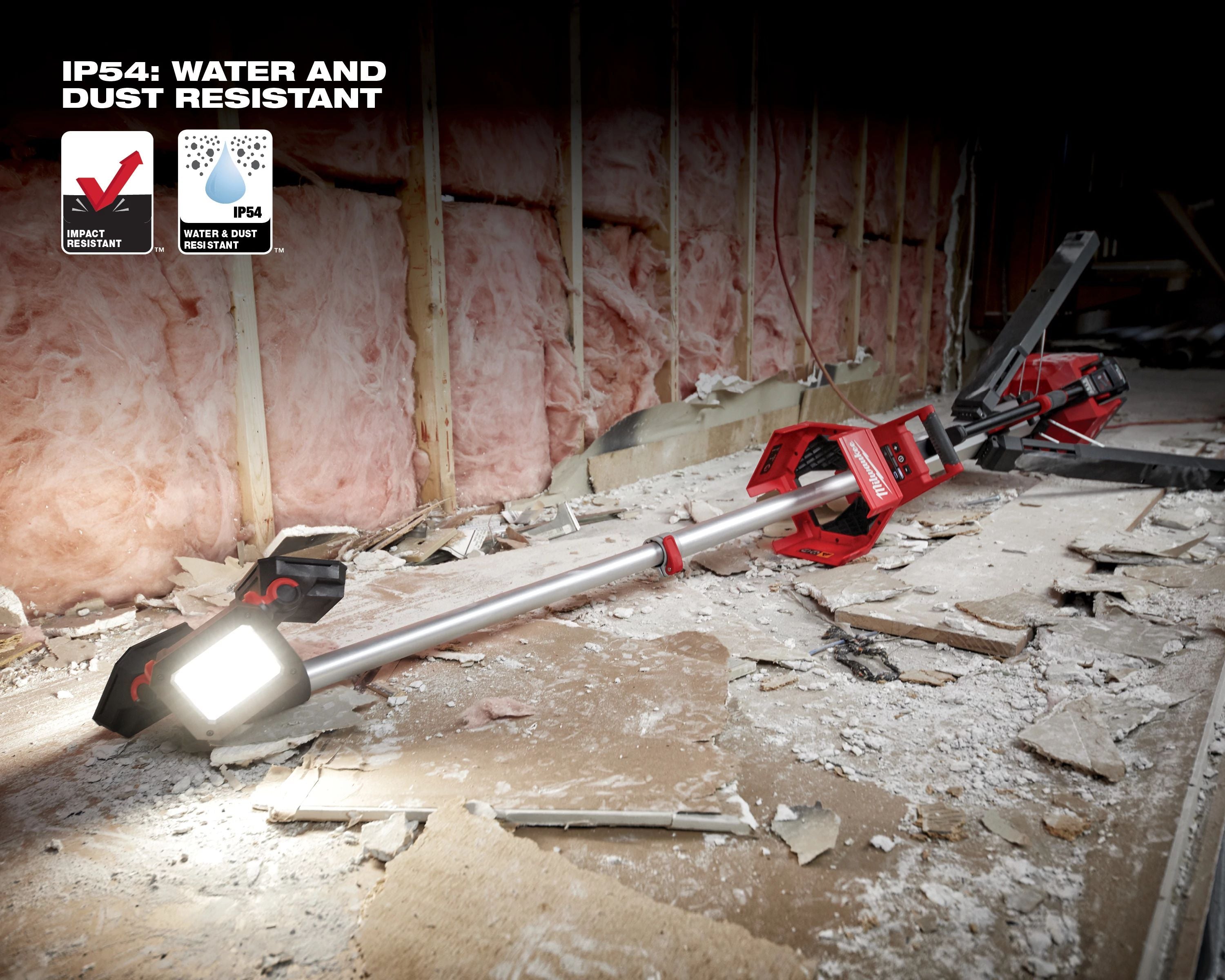 Torre luz LED M18 Rocket 6000 lùmenes Milwaukee 2136-20