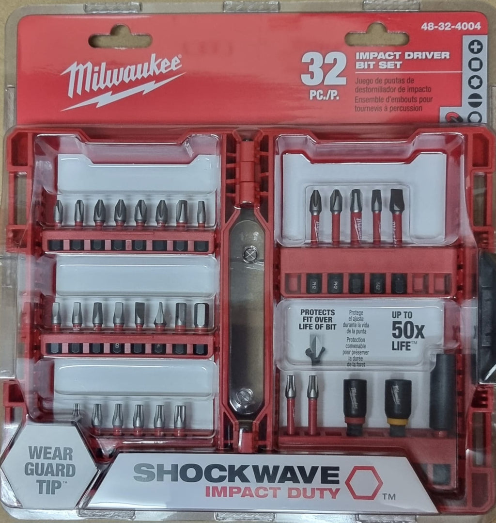 Puntas destornillador 32 piezas Milwaukee 48-32-4004