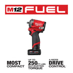 LLAVE IMPACTO COMPACTA M12 FUEL 3/8″ MILWAUKEE 2554-22