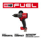 Taladro percutor atornillador M18 Fuel de 1/2″ Milwaukee 2904-20 a Granel