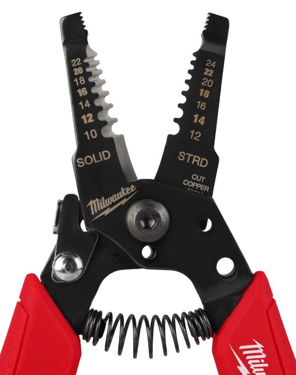 Pelacables y cortado de 10-24 AWG Milwaukee 48-22-3044