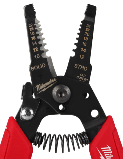 Pelacables y cortado de 10-24 AWG Milwaukee 48-22-3044