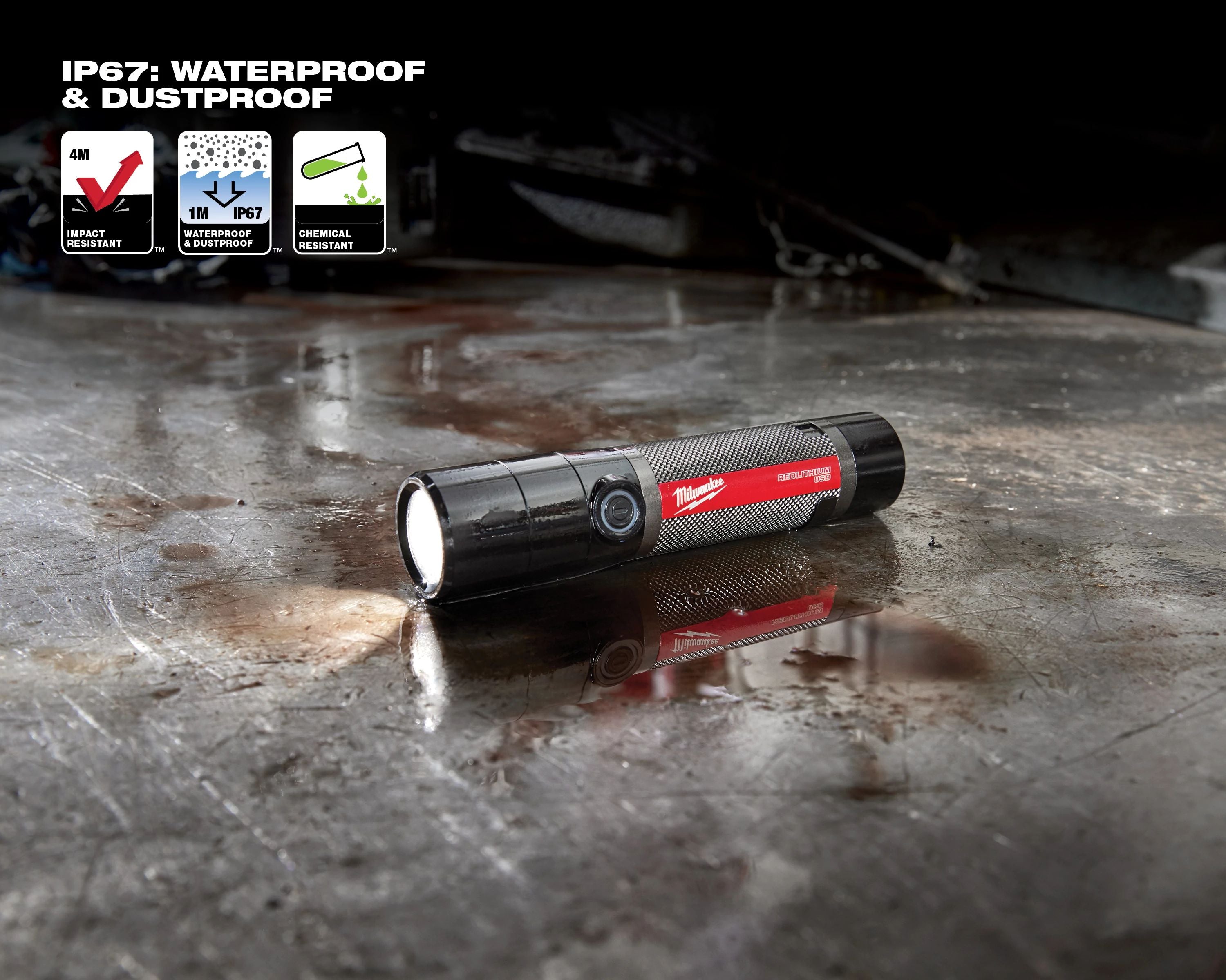 Linterna recargable USB 800 lùmenes de salida 2160-21