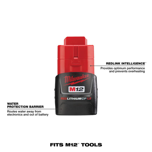BATERIA REDLITHIUM 1.5Ah M12 48-11-2401