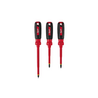 Juego de 3 aislados destornilladores de 1000 V Milwaukee 48-22-2202