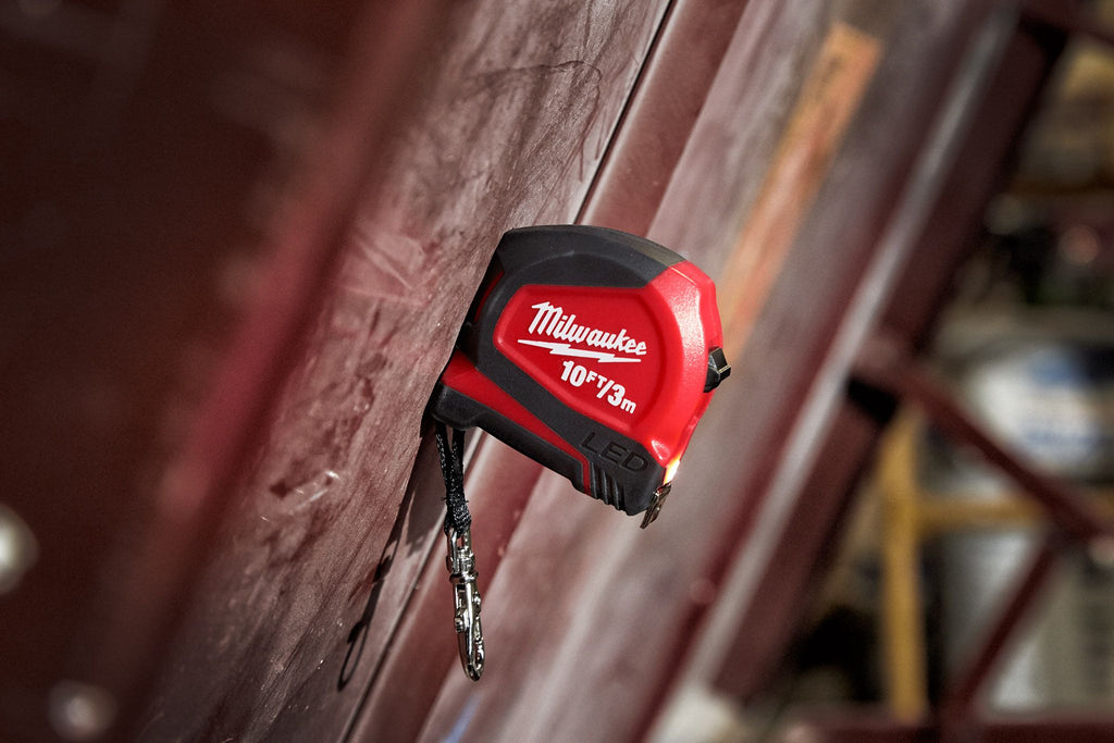 Llavero huincha métrica LED 3 mt Milwaukee 48-22-6601