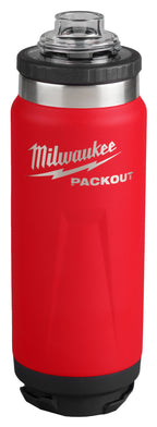 BOTELLA TERMICA ROJA PACKOUT 24 OZ MILWAUKEE 48-22-8396R