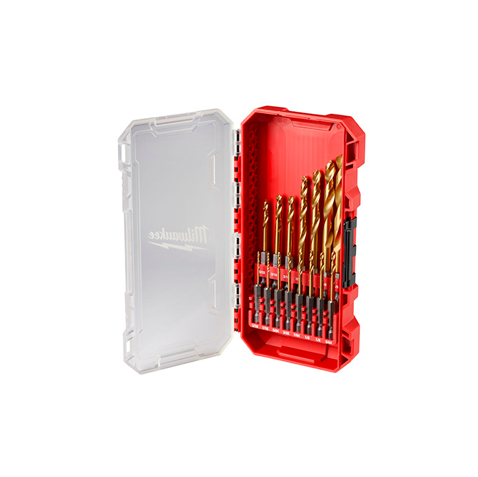 Juego brocas titanio Shockwave I. Duty 15 pz 48-89-4670