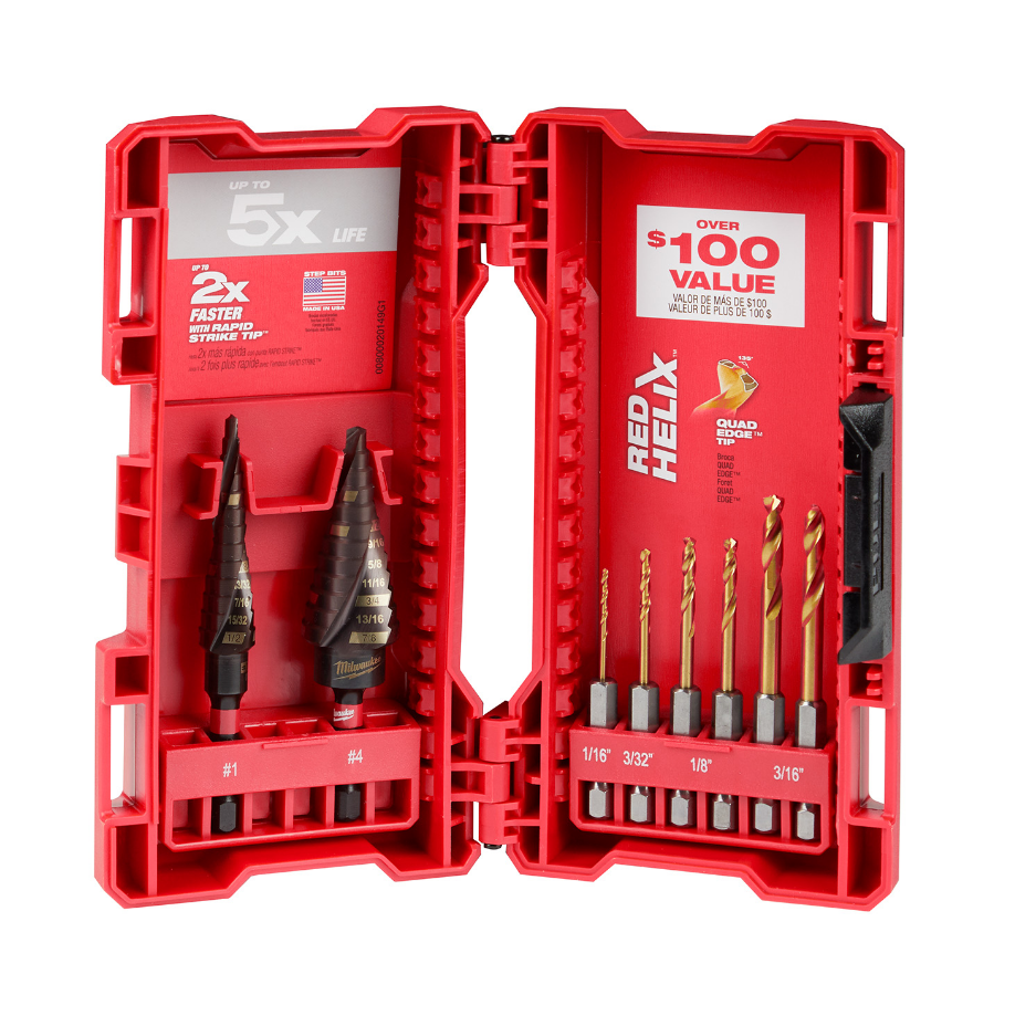 Juego de Brocas y Brocas conicas HOCKWAVE 48-89-9252