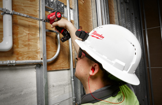 Tapones de oídos reut. con cordón paquete de 3 un Milwaukee 48-73-3151