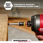 Juego de 6 destornilladores magnéticos para tuercas Shockwave de 6″ Milwaukee 49-66-4567