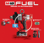 Kit llave de impacto de alto torque de 1″ Milwaukee 2867-259