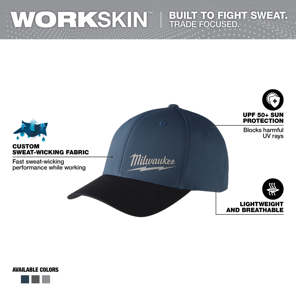 Jockey color azul ajustado workskin 507BL-SM