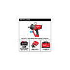 Kit llave de impacto de alto torque de 1″ Milwaukee 2867-259