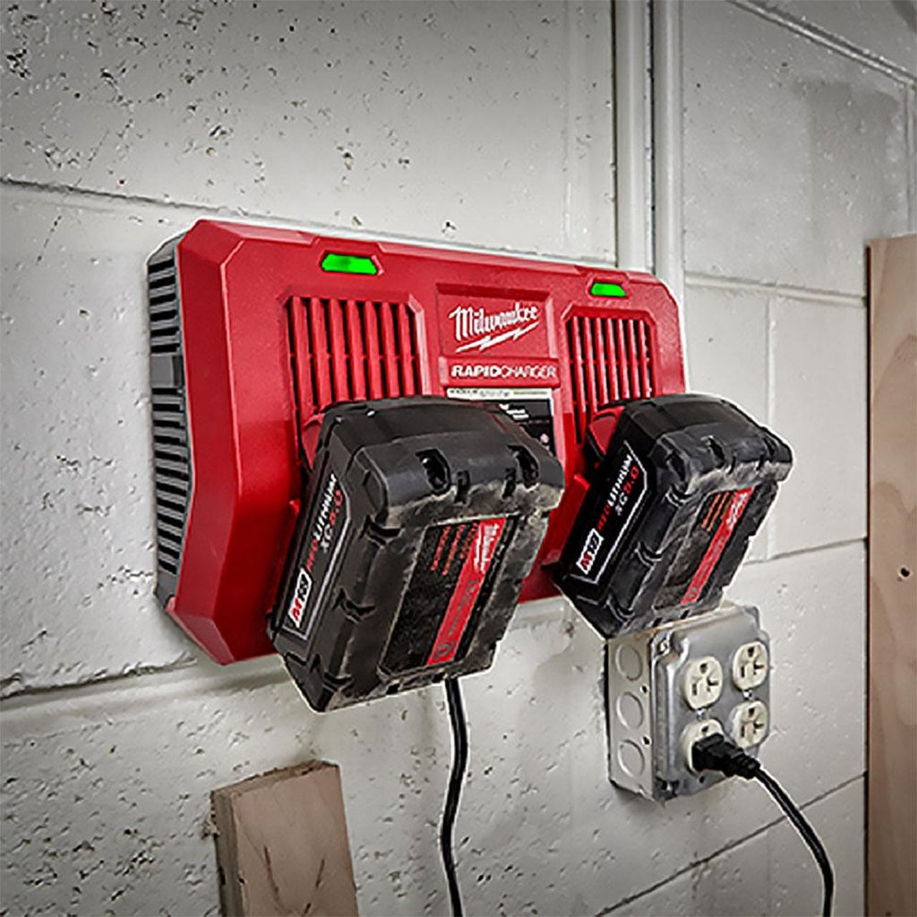 Cargador doble para baterias M18 Milwaukee 48-5902