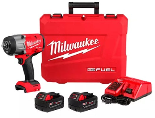 Kit llave de impacto alto torque M18 Fuel 1/2 Milwaukee 2967-259